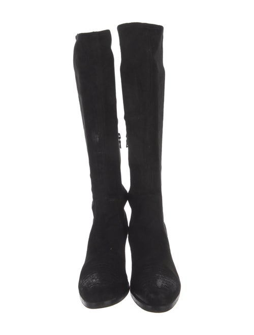 Prada Suede Riding Boots