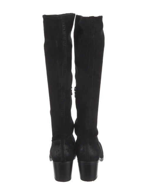 Prada Suede Riding Boots
