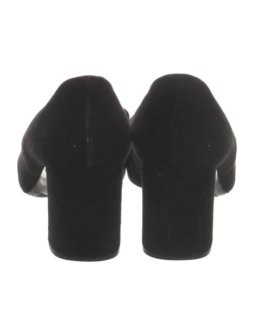 Prada Suede Bow Accents Pumps