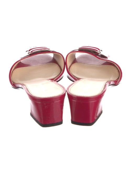 Prada Patent Leather Slides