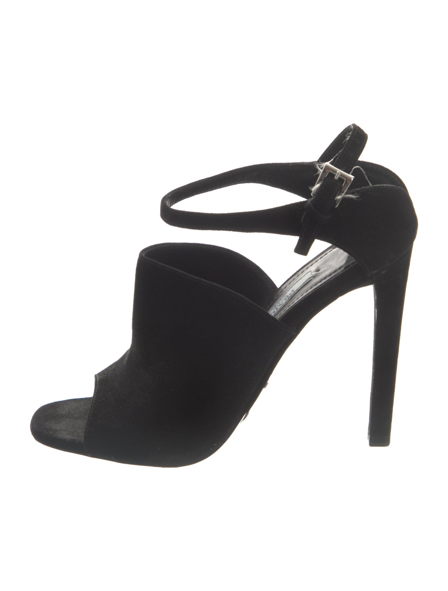 Prada Suede Slingback Sandals