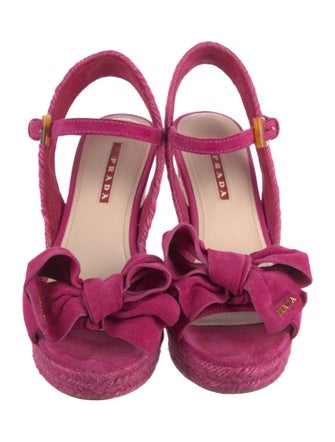 Prada Suede Espadrilles