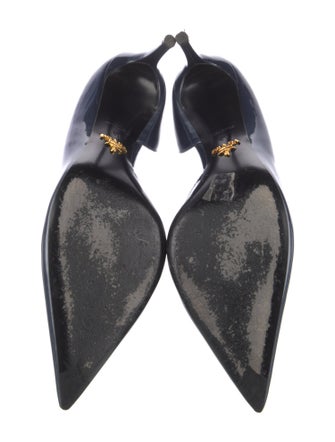 Prada Patent Leather D'Orsay Pumps