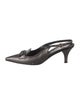 Prada Leather Slingback Pumps