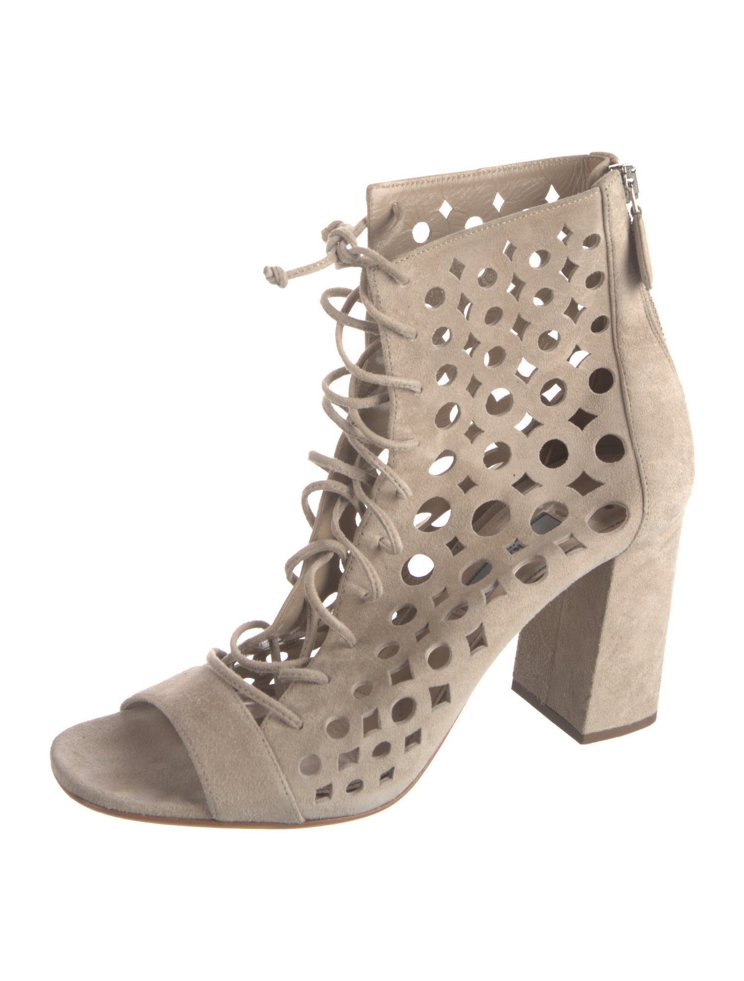 Prada Suede Gladiator Sandals