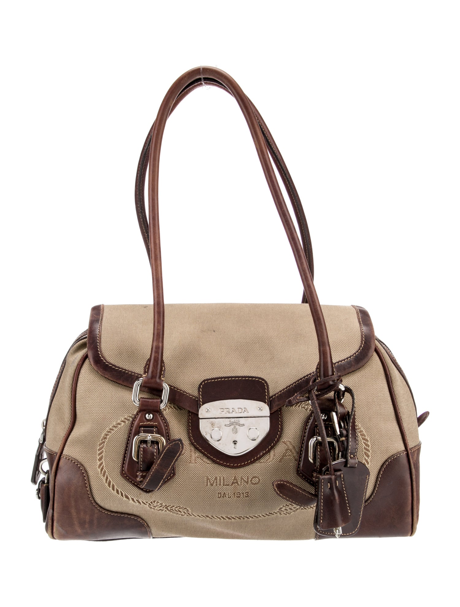 バッグ 00s vintage prada vitello drive handbag 00s vintage prada vitello drive handbag | eBay