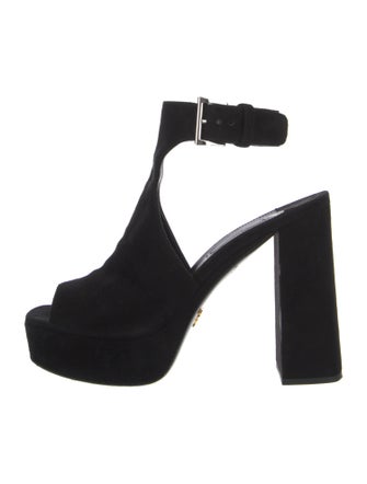 Prada Suede Sandals