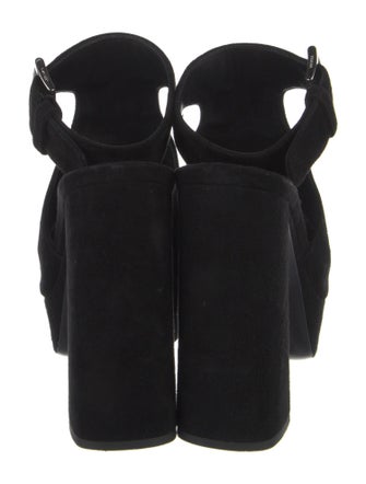 Prada Suede Sandals