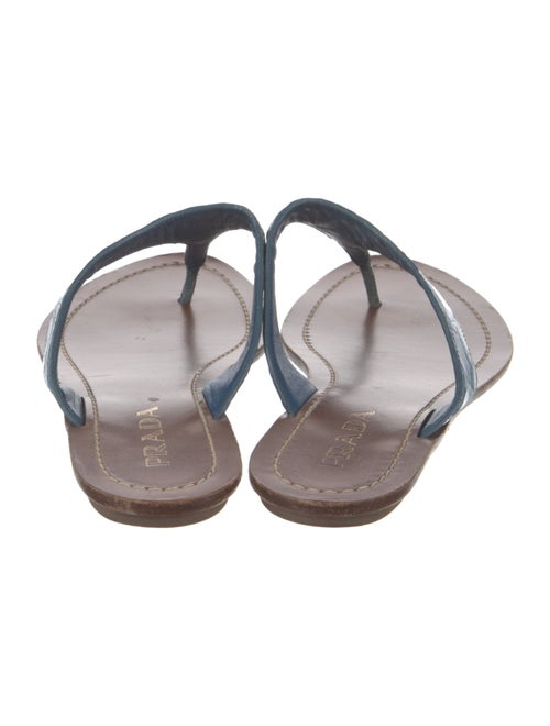 Prada Leather Slides