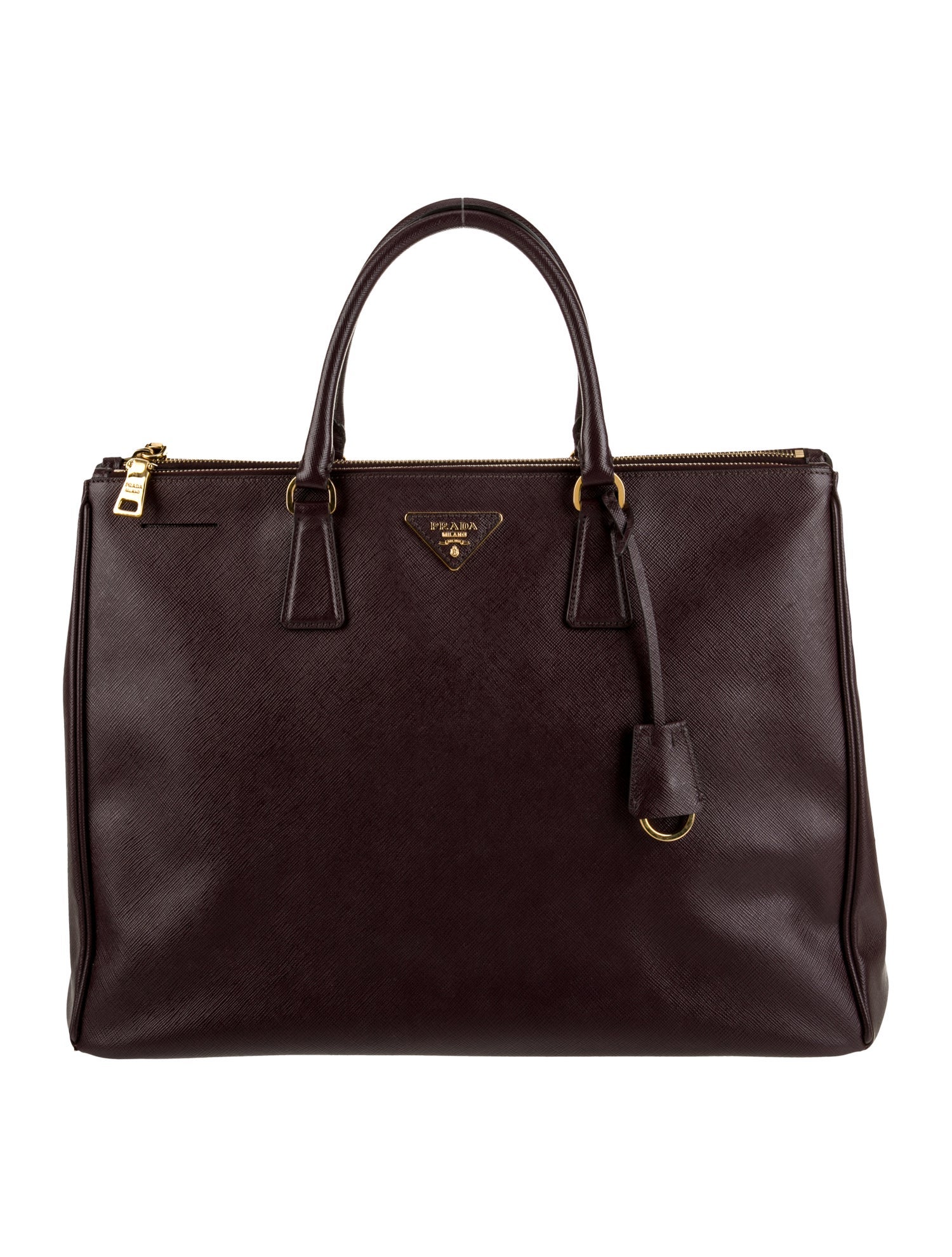 Prada Saffiano Lux Leather Briefcase XL