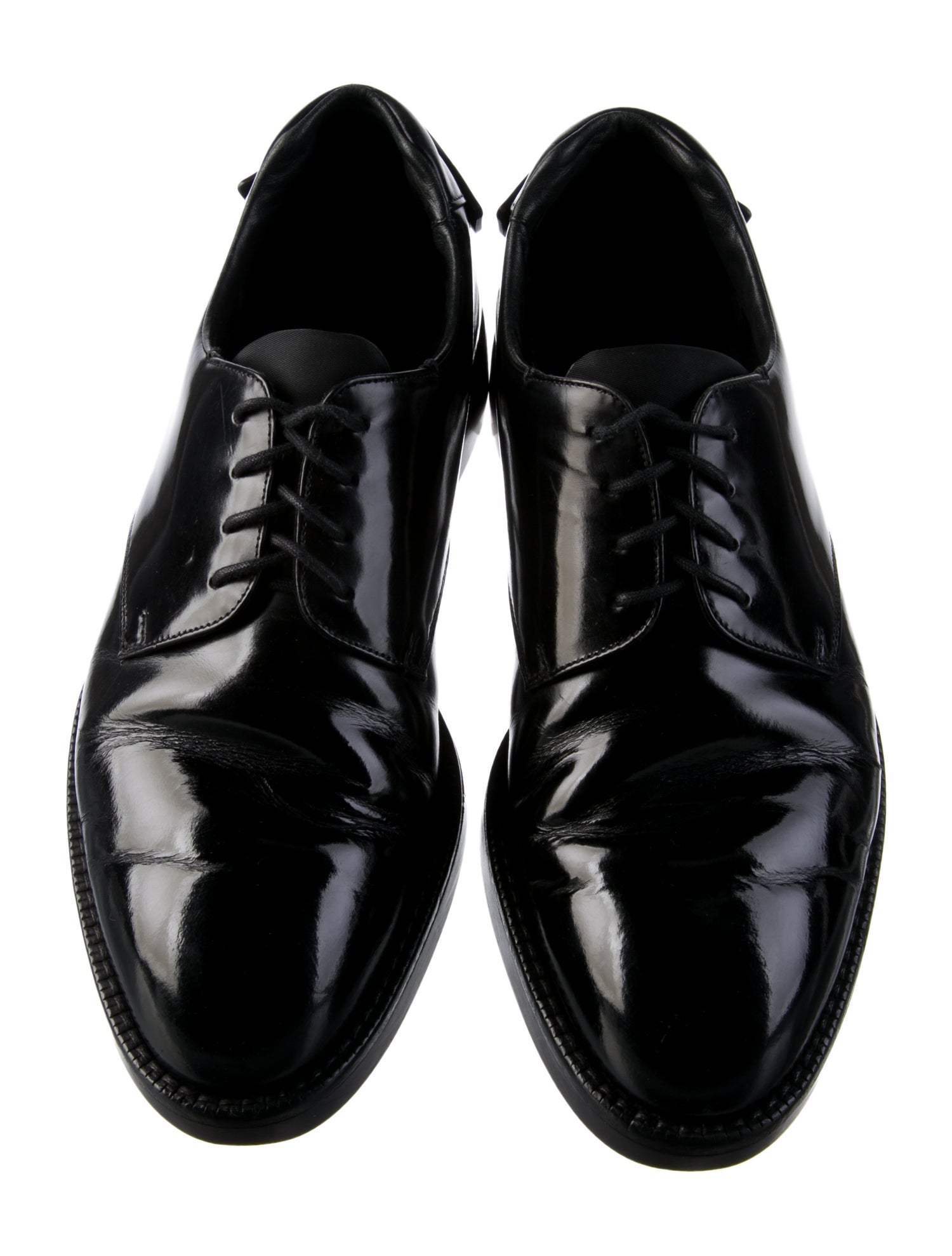 Prada Leather Derby Shoes