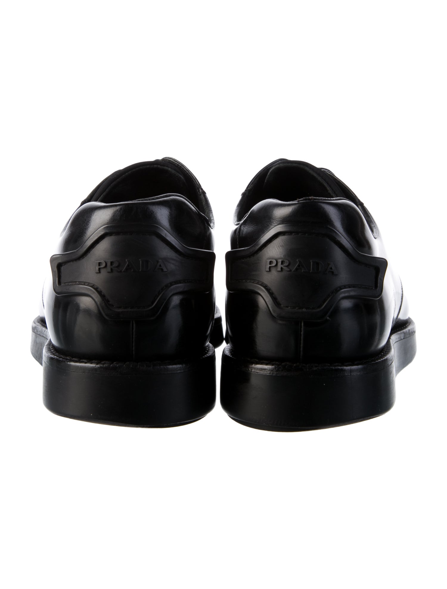 Prada Leather Derby Shoes