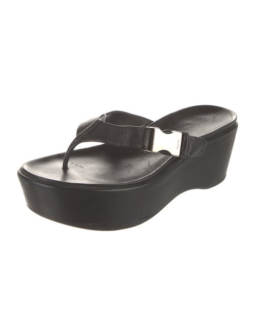 Prada Leather Slides