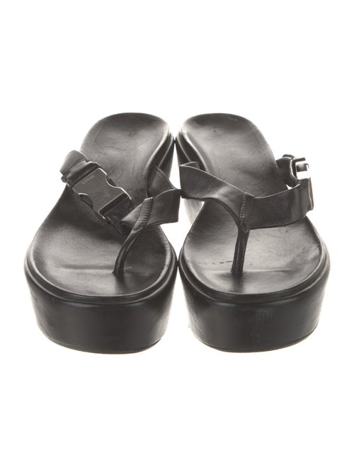 Prada Leather Slides