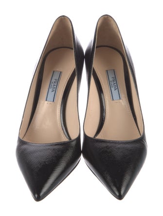 Prada Saffiano Leather Pumps