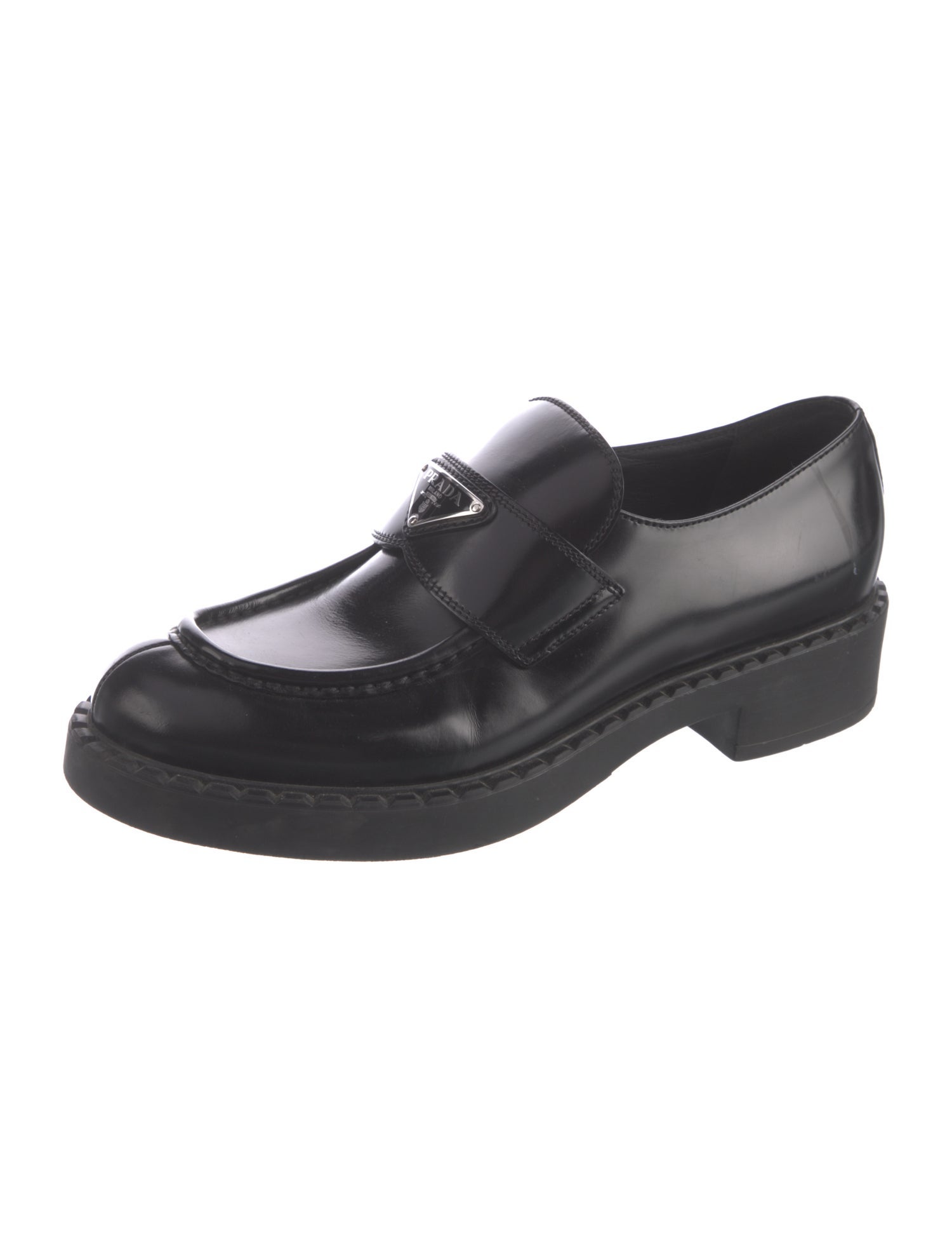 Prada Leather Loafers