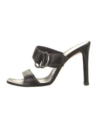 Prada Leather Slides