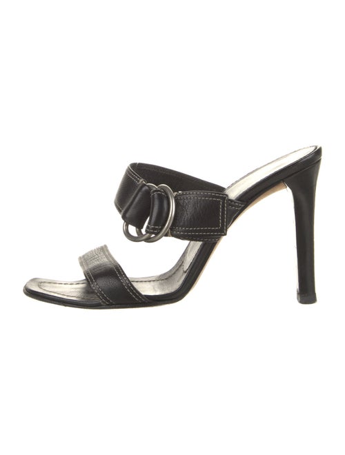 Prada Leather Slides