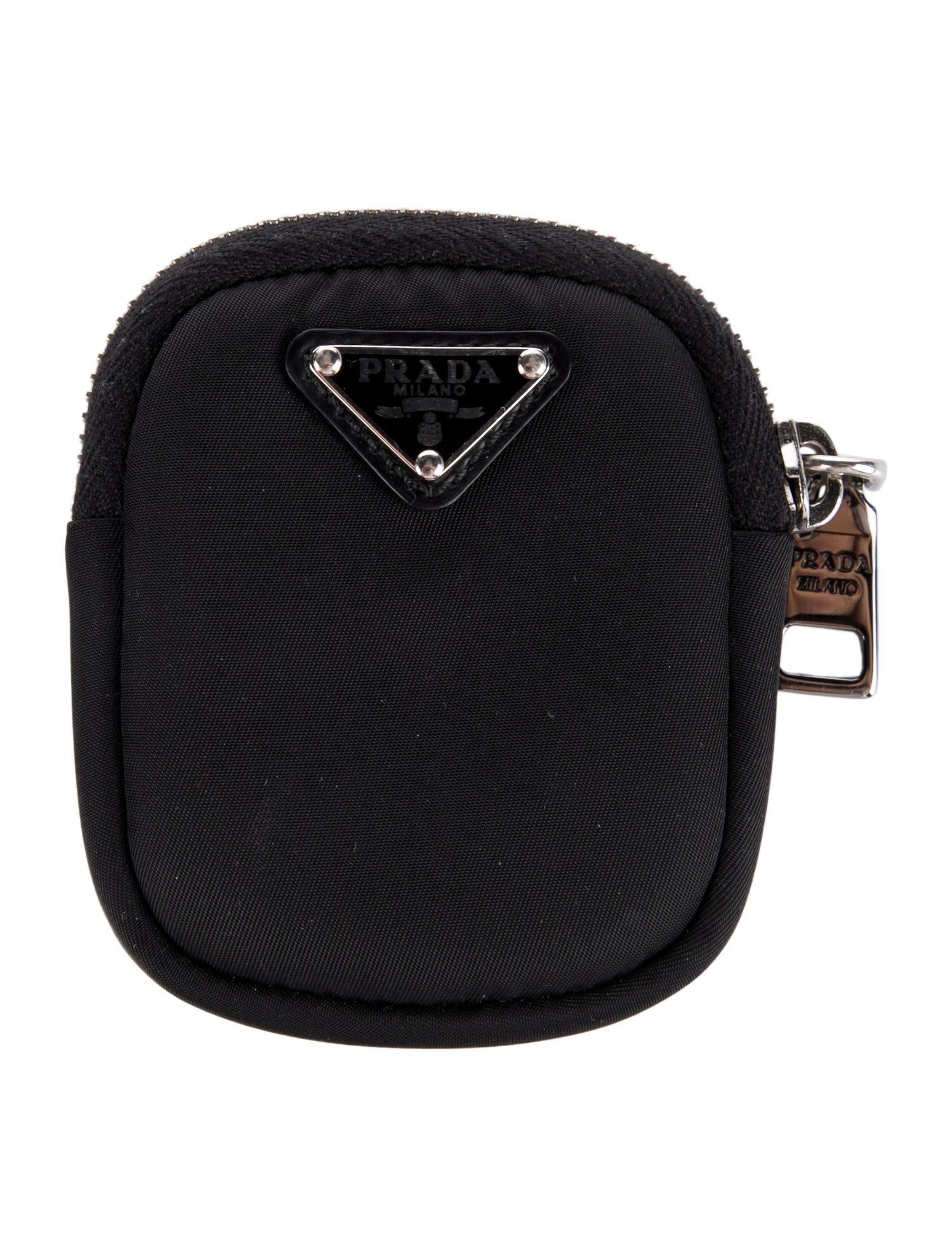Prada Tessuto Zip Coin Pouch