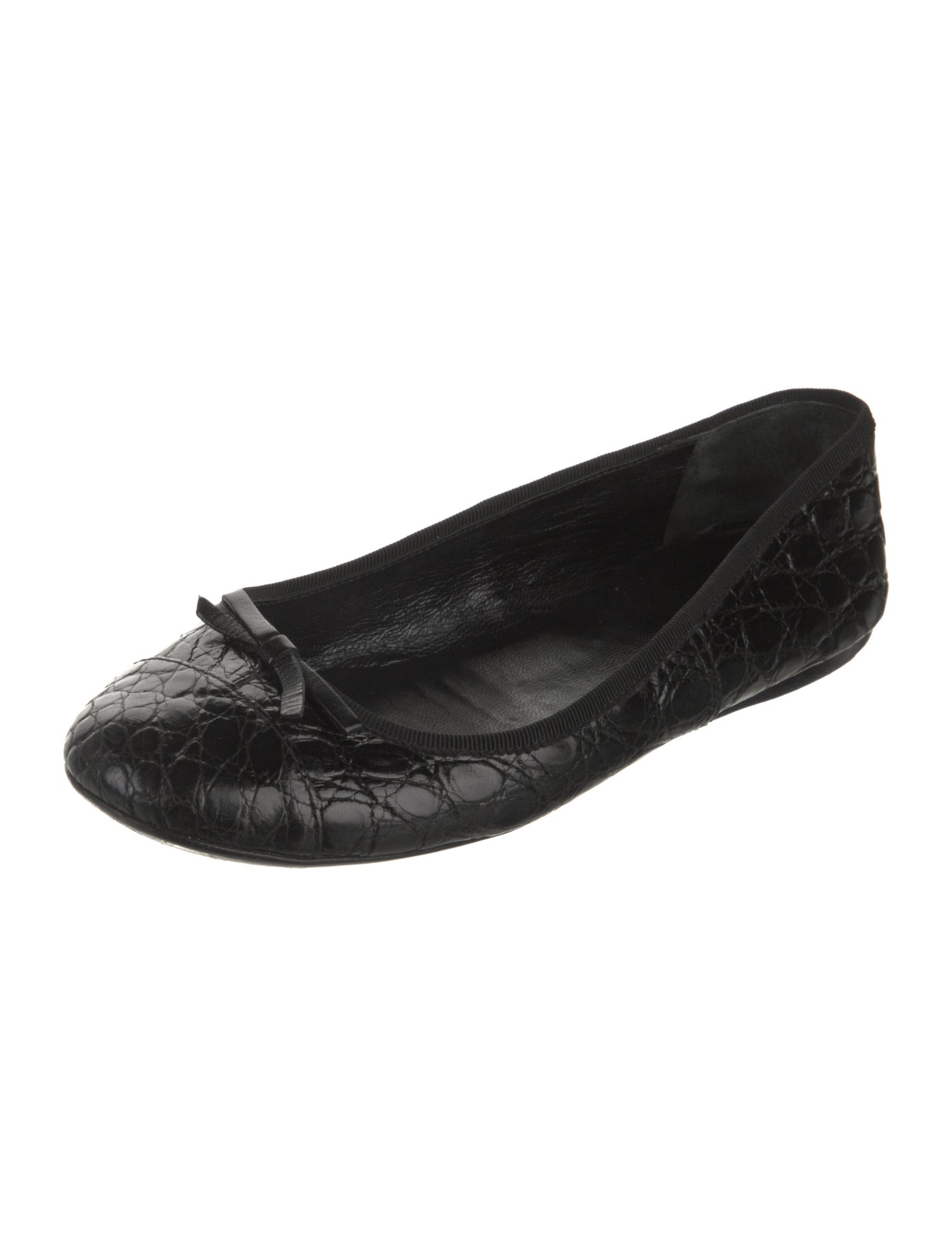 Jil Sander x Puma Leather Slingback Flats - Black Flats