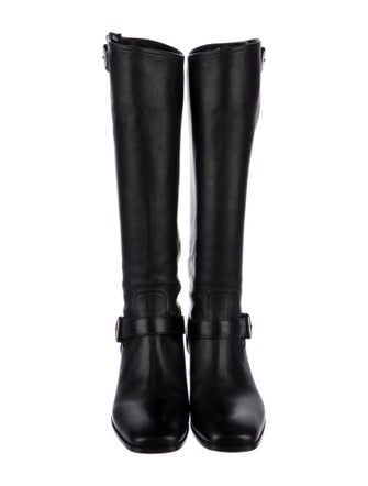 Prada Leather Riding Boots