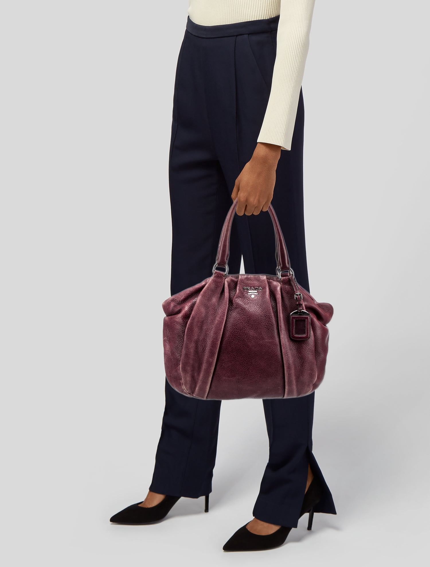 Tory Burch Nylon Web Mini Hobo Bag - Blue Hobos, Handbags