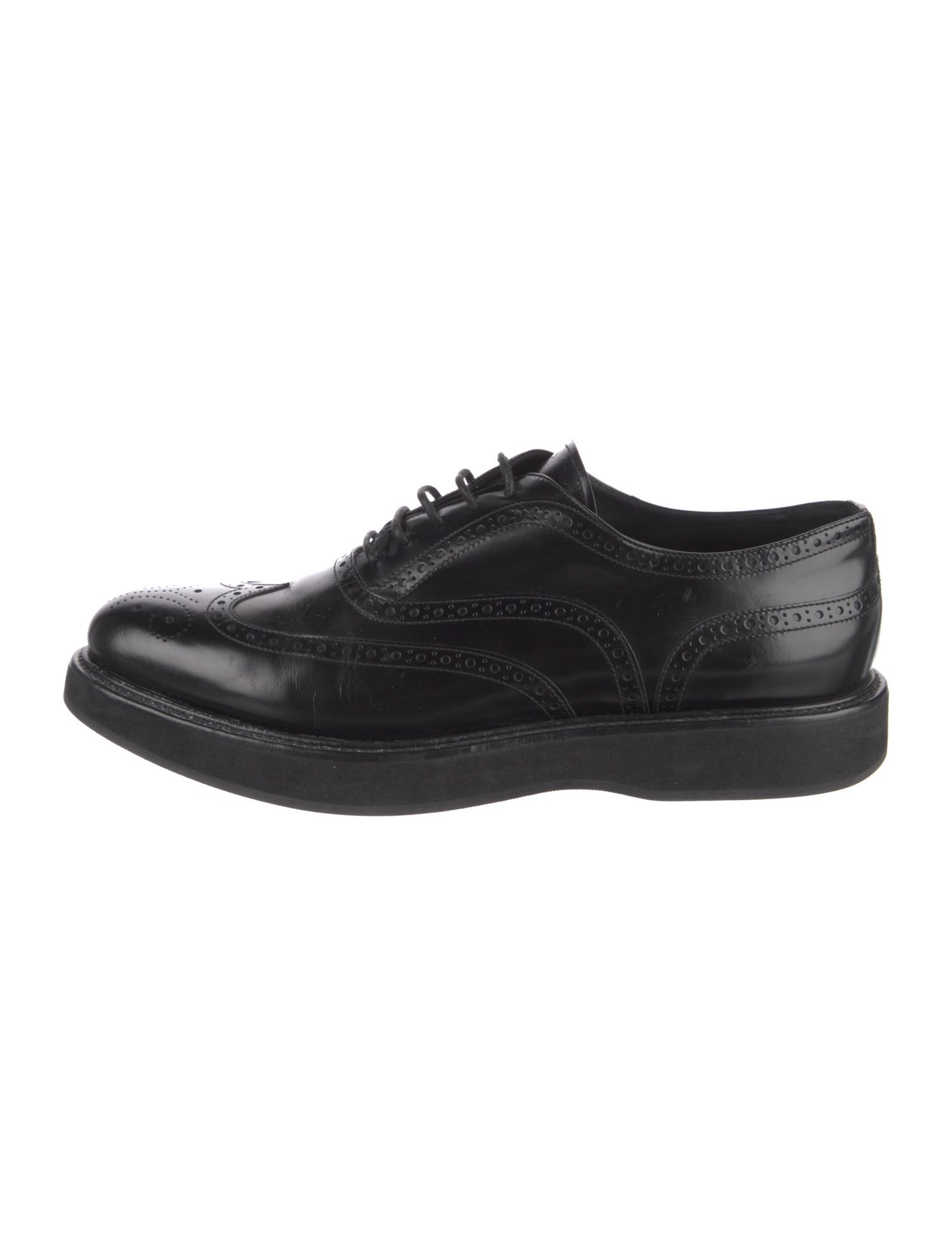 Prada Leather Oxfords