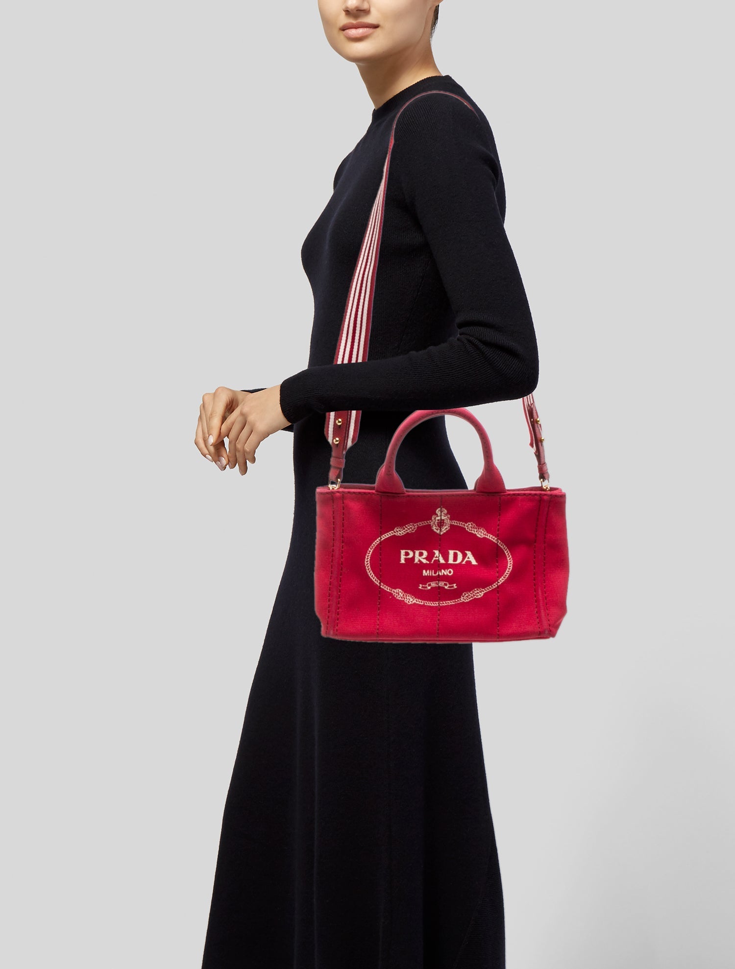 Prada Saffiano Leather Shoulder Bag