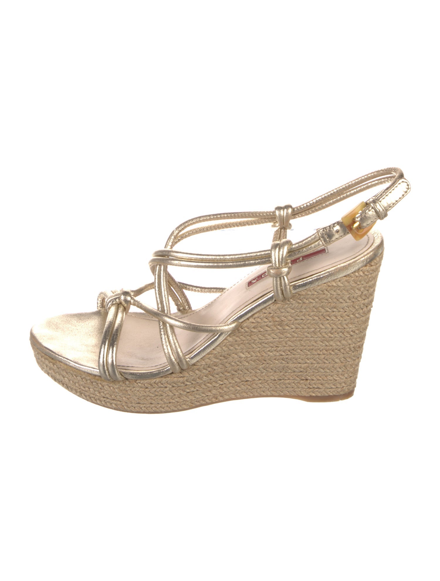 Prada Sport Leather Espadrilles