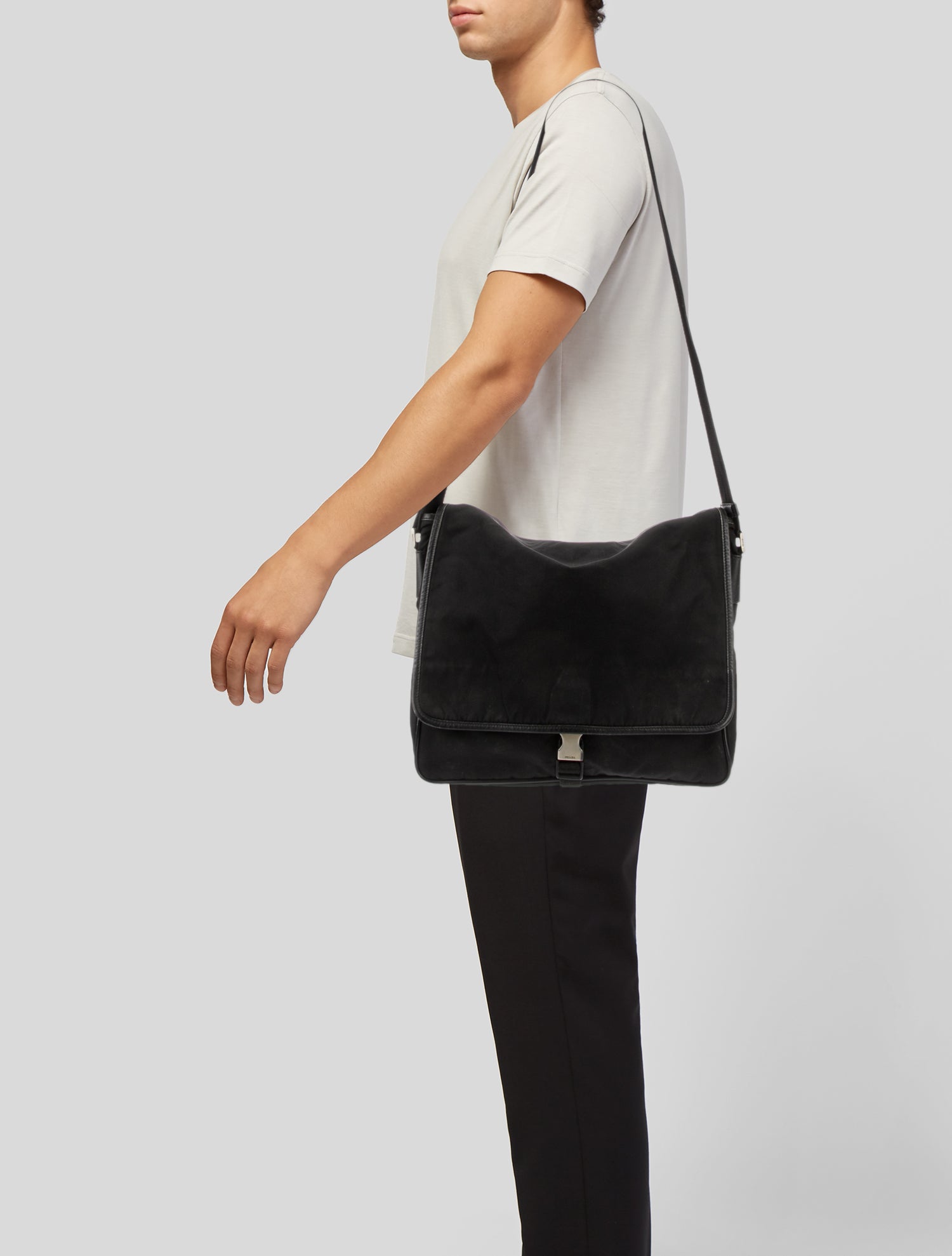 Prada Tessuto Messenger Bag