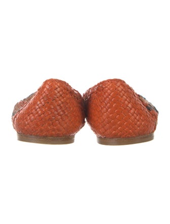 Prada Leather Ballet Flats