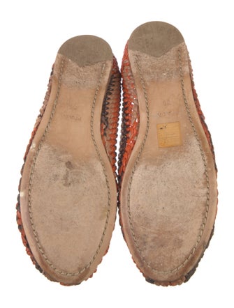 Prada Leather Ballet Flats