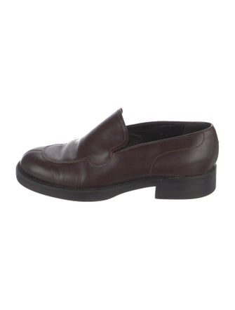 Prada Leather Loafers
