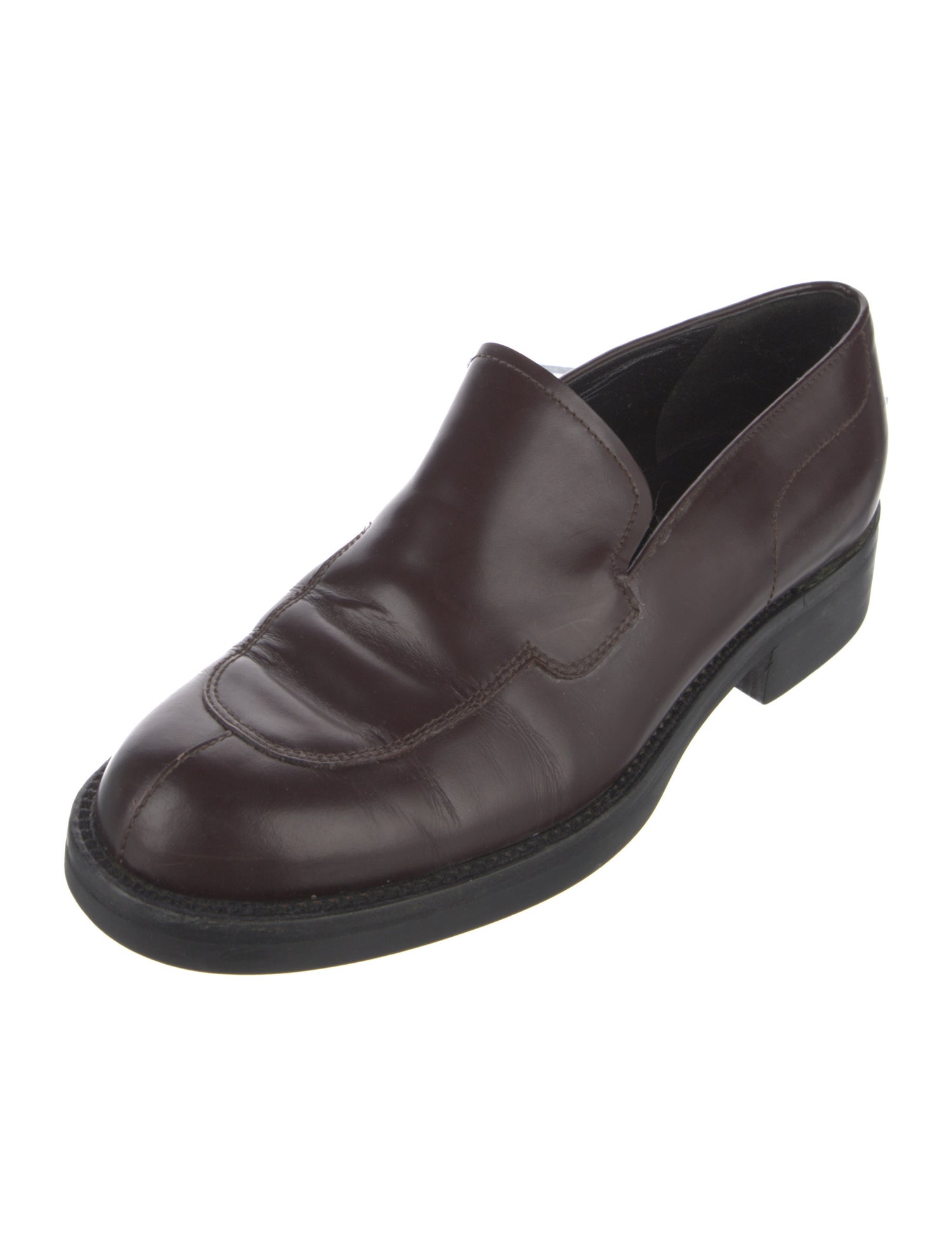 Prada Leather Loafers
