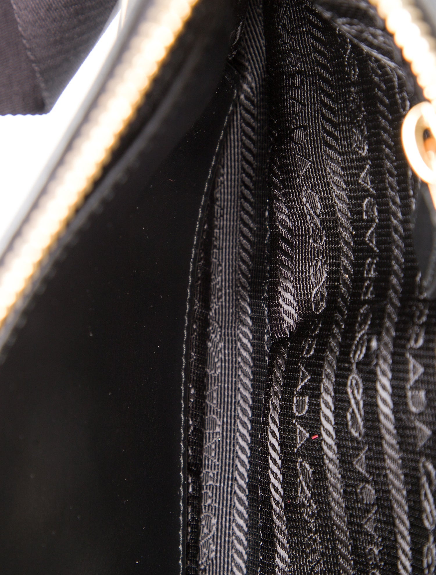 Prada Nylon Medium Re-Nylon and Leather Shoulder Bag Small