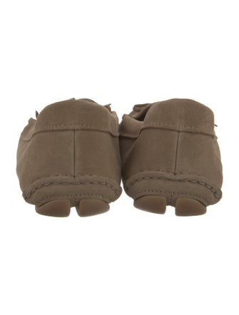 Prada Suede Moccasins