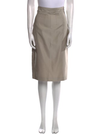 Prada Wool Knee-Length Skirt