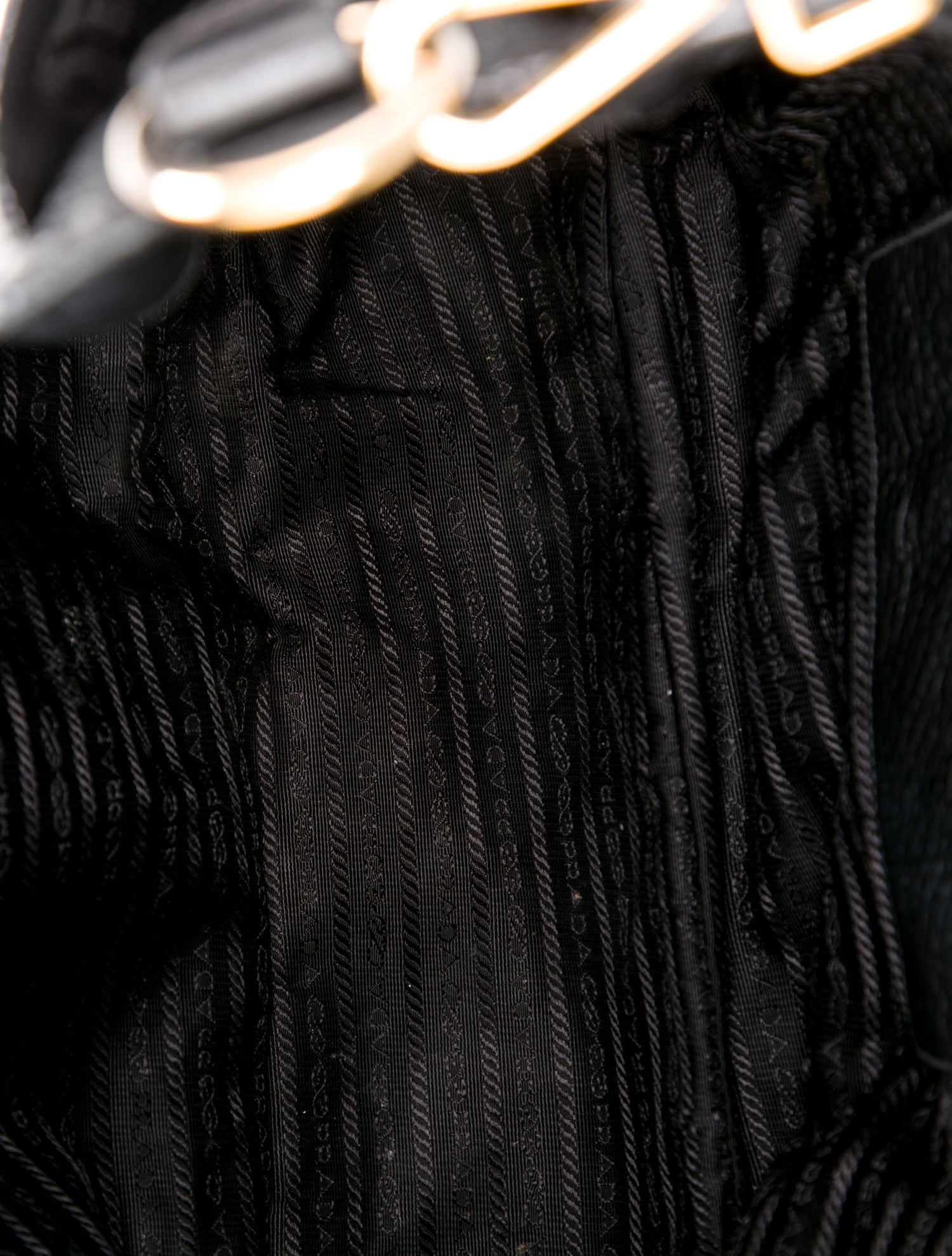 Prada Signature Side Pocket