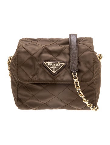 Prada Crossbody Bags Quilted Catena Vintage