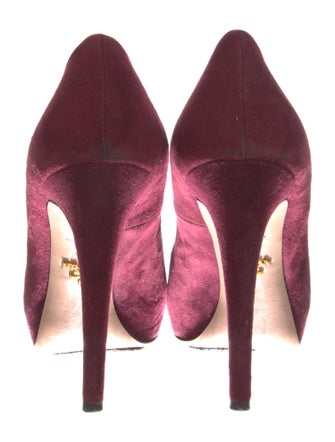 Prada Suede Pumps