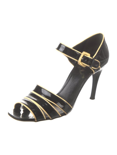 Prada Patent Leather Sandals