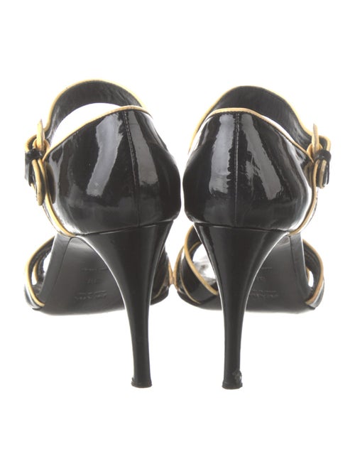 Prada Patent Leather Sandals