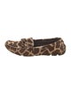 Prada Ponyhair Animal Print Loafers