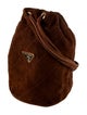 Prada Suede Bucket Bag