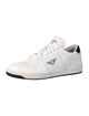 Prada Leather Colorblock Pattern Sneakers