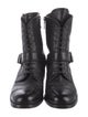 Prada Leather Combat Boots
