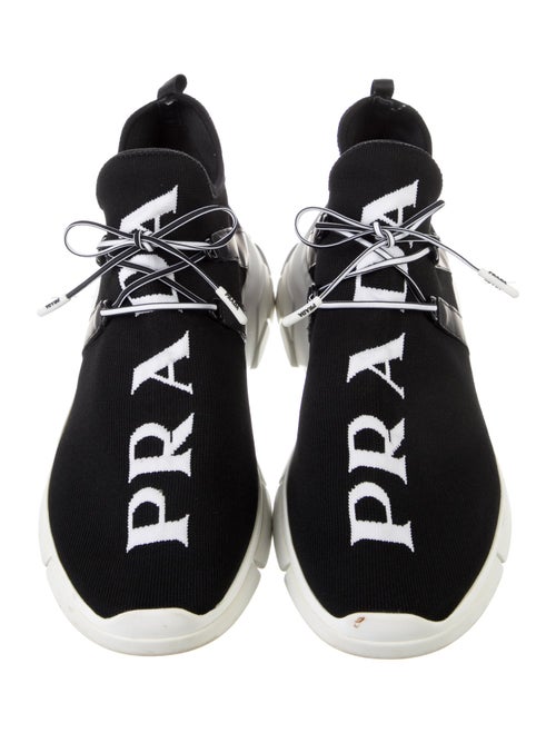 Prada Printed Athletic Sneakers