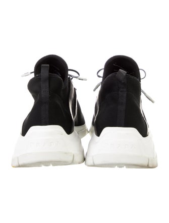 Prada Printed Athletic Sneakers