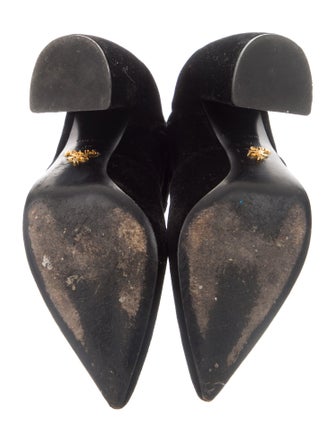Prada Velvet Sock Boots