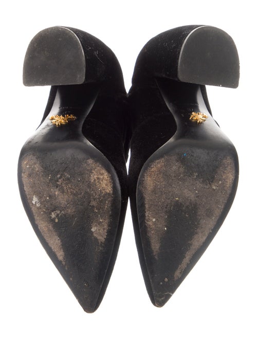 Prada Velvet Sock Boots